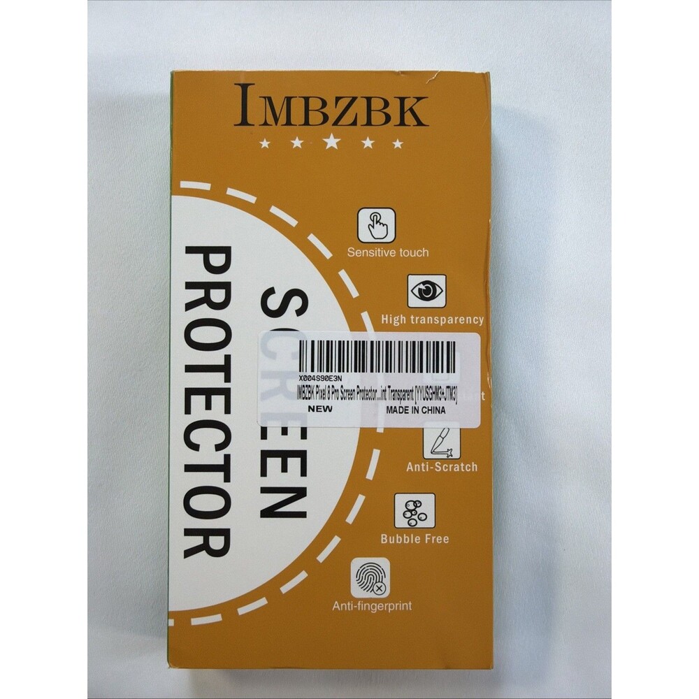 IMBZBK 3 Pack for Google Pixel 8 Pro Screen and Camera Lens Protector Tempered